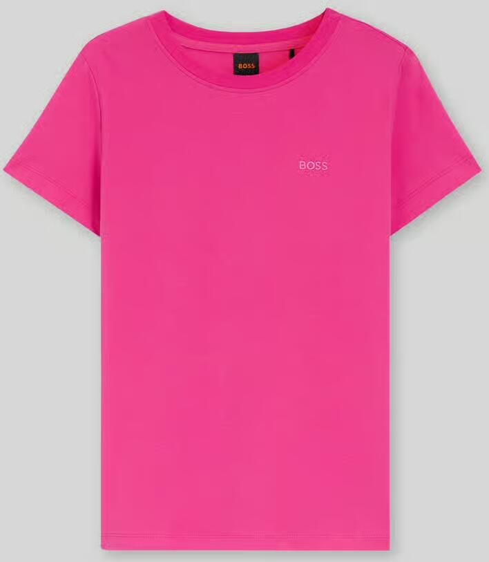 Boss Orange Regular fit T-shirt van puur katoen model 'ESOGO' - Foto 2