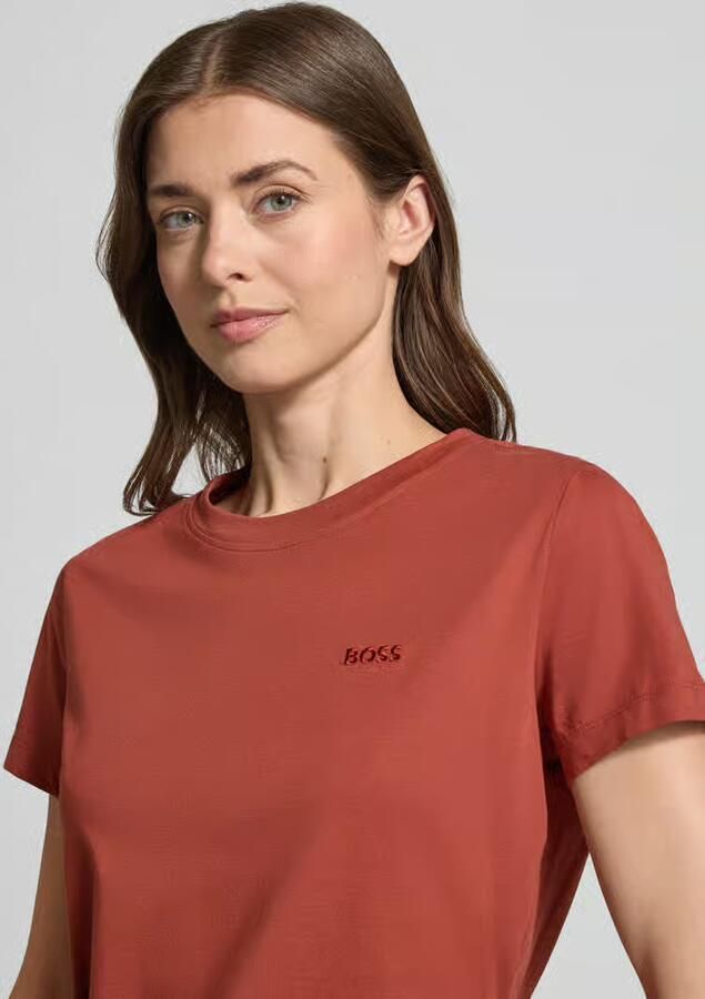 Boss Orange Regular fit T-shirt van puur katoen model 'ESOGO'