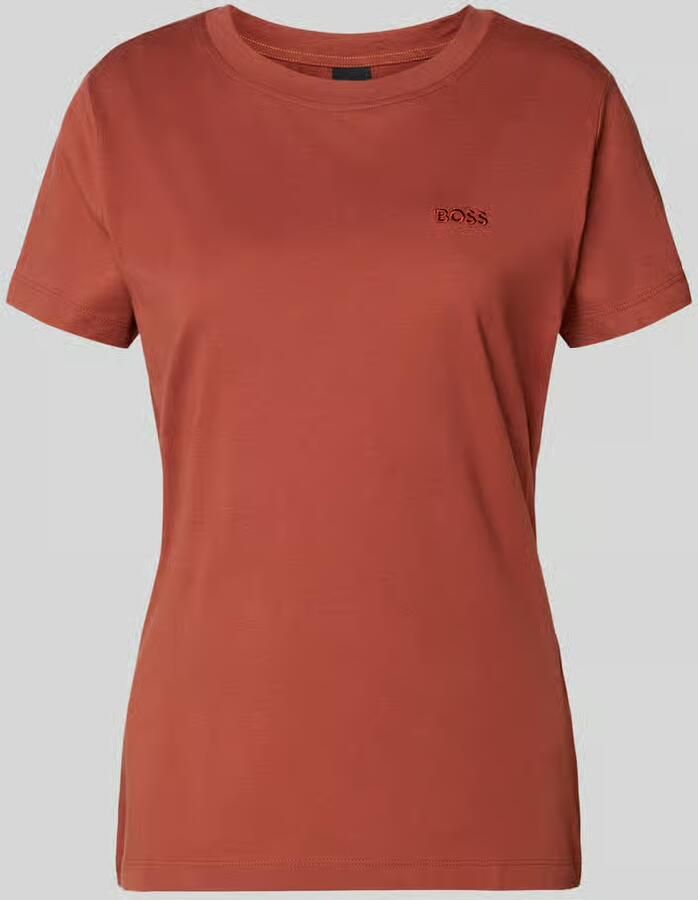 Boss Orange Regular fit T-shirt van puur katoen model 'ESOGO' - Foto 2
