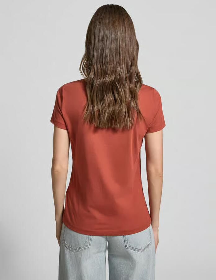 Boss Orange Regular fit T-shirt van puur katoen model 'ESOGO' - Foto 2