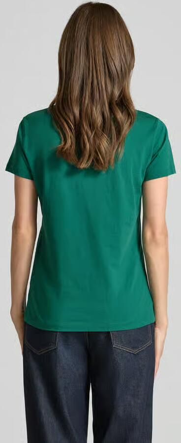 Boss Orange Regular fit T-shirt van puur katoen model 'ESOGO' - Foto 3