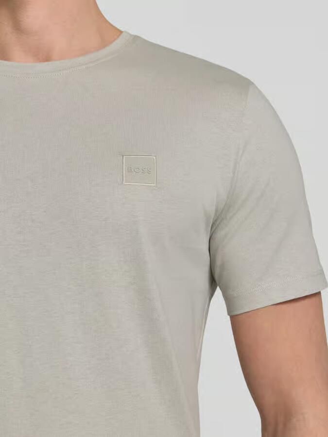 Boss Orange Regular fit T-shirt van puur katoen model 'TALES' - Foto 8