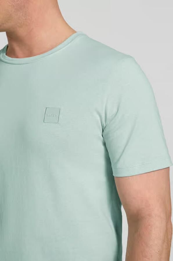 Boss Orange Regular fit T-shirt van puur katoen model 'TALES' - Foto 7