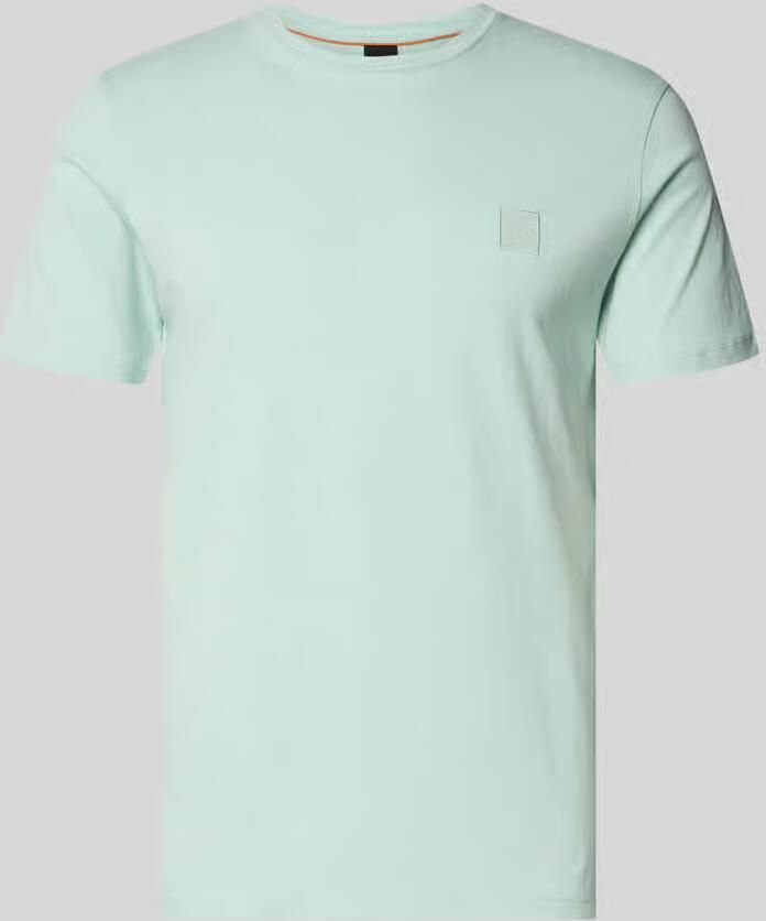 Boss Orange Regular fit T-shirt van puur katoen model 'TALES' - Foto 8