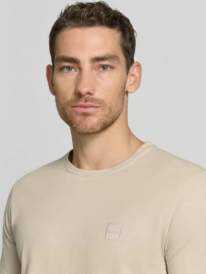 Boss Orange Regular fit T-shirt van puur katoen model 'TALES' - Foto 7