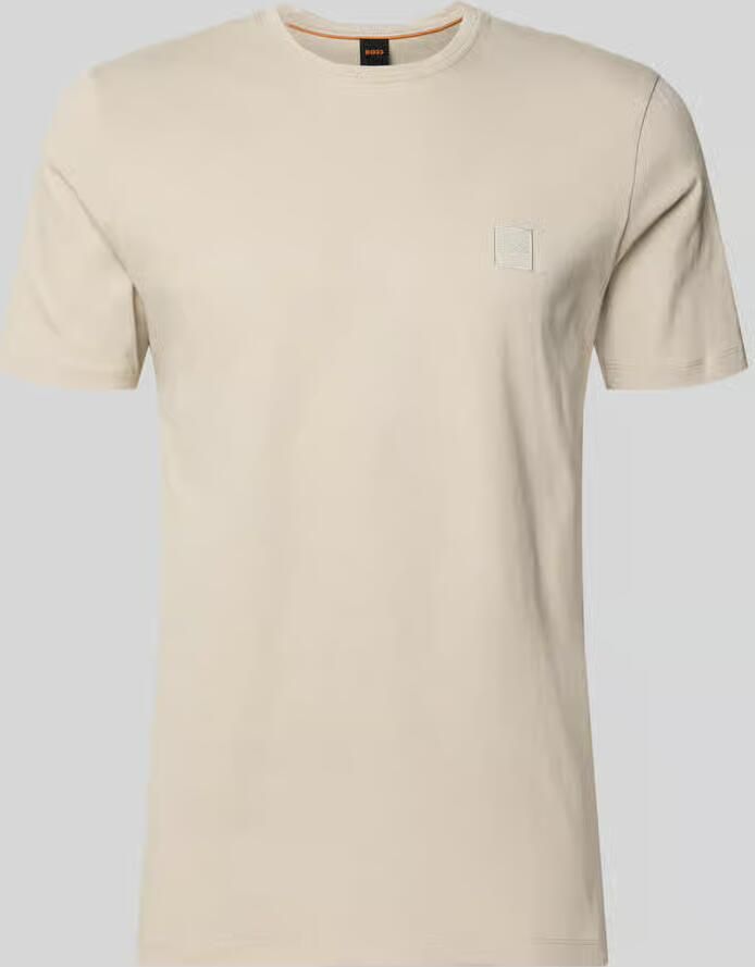 Boss Orange Regular fit T-shirt van puur katoen model 'TALES' - Foto 8