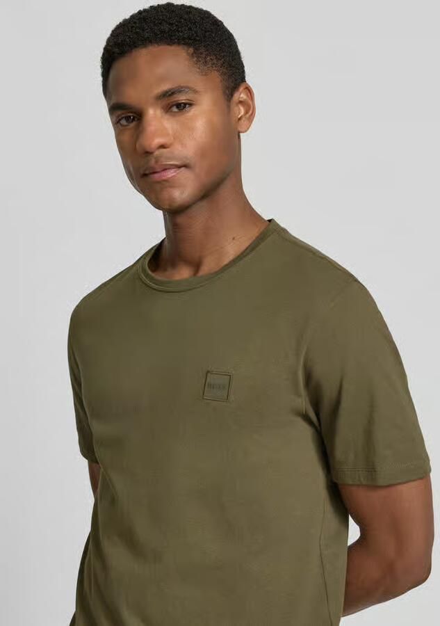 Boss Orange Regular fit T-shirt van puur katoen model 'TALES' - Foto 3