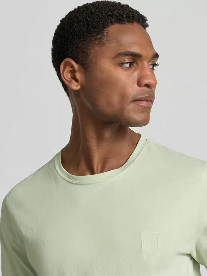 Boss Orange Regular fit T-shirt van puur katoen model 'TALES' - Foto 3