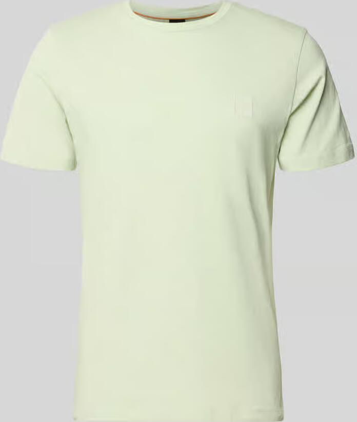 Boss Orange Regular fit T-shirt van puur katoen model 'TALES' - Foto 4