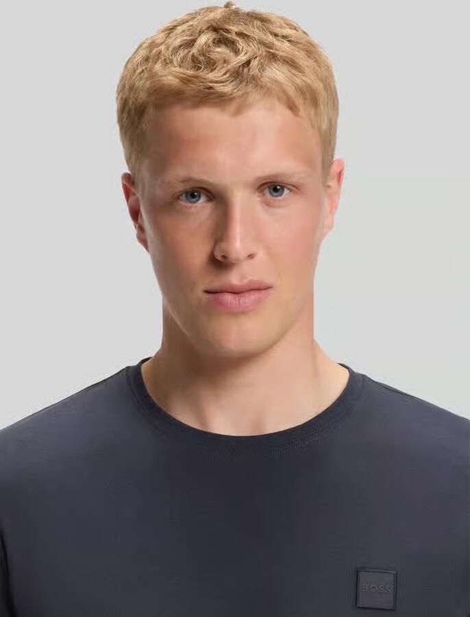 Boss Orange Regular fit T-shirt van puur katoen model 'TALES' - Foto 2