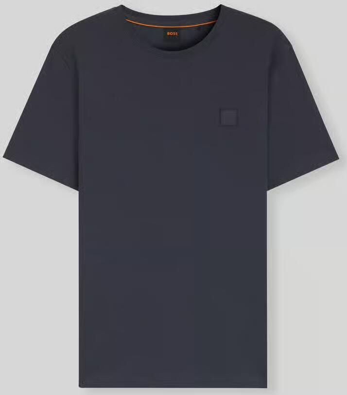 Boss Orange Regular fit T-shirt van puur katoen model 'TALES' - Foto 4