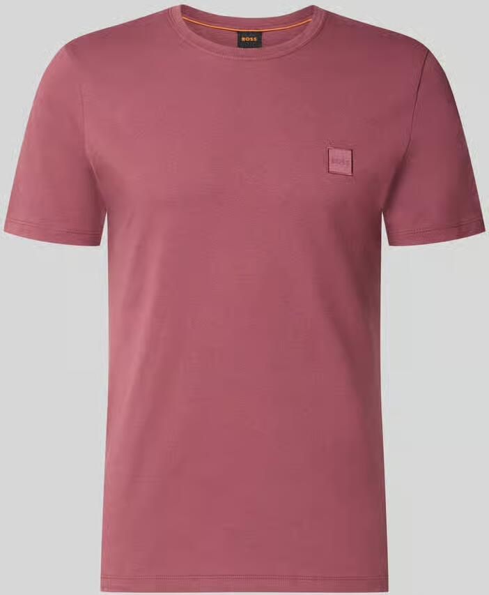 Boss Orange Regular fit T-shirt van puur katoen model 'TALES' - Foto 3