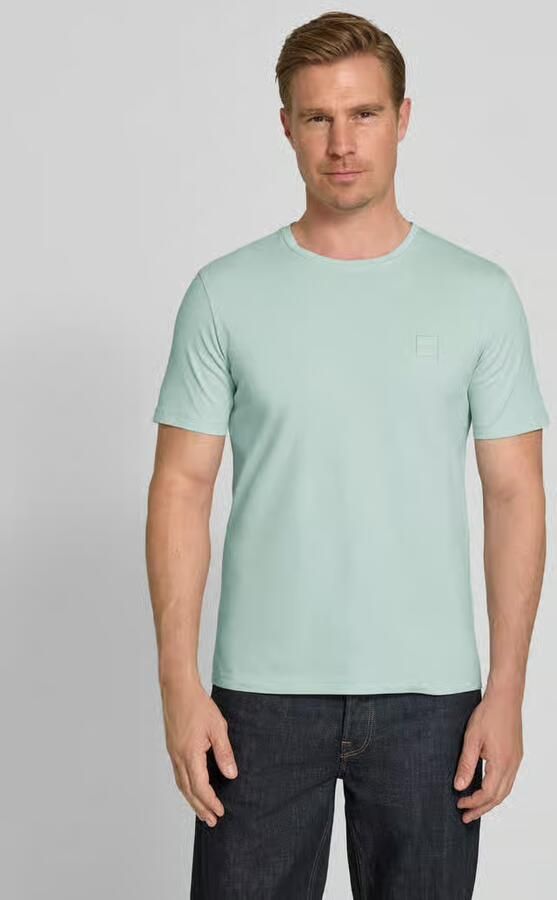 Boss Orange Regular fit T-shirt van puur katoen model 'TALES' - Foto 13