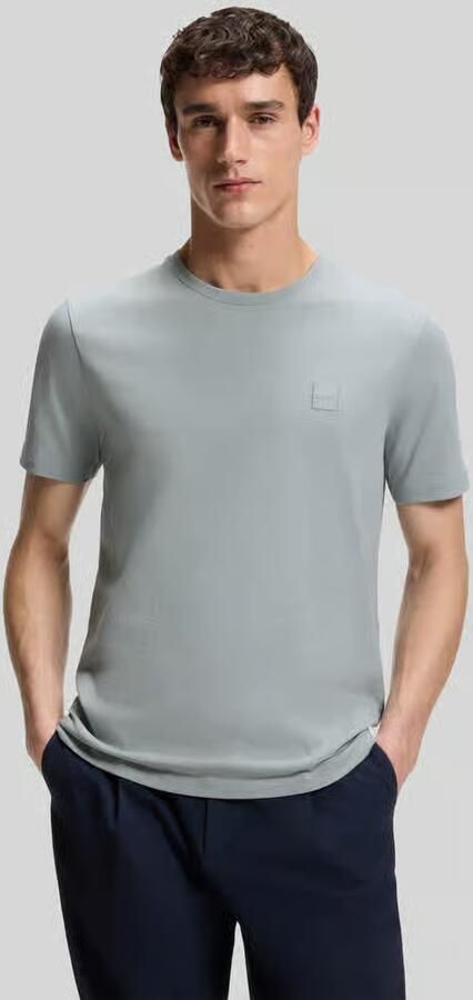 Boss Orange Regular fit T-shirt van puur katoen model 'TALES' - Foto 5