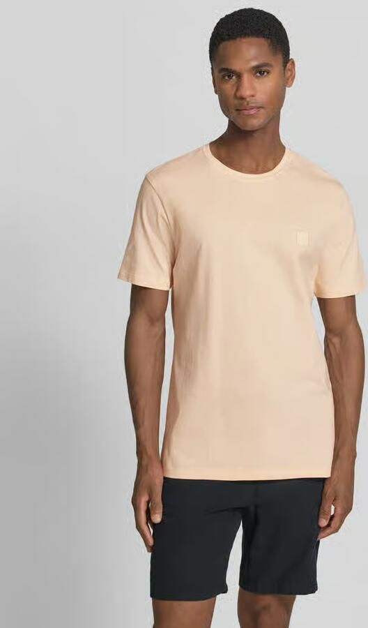 Boss Orange Regular fit T-shirt van puur katoen model 'TALES' - Foto 3
