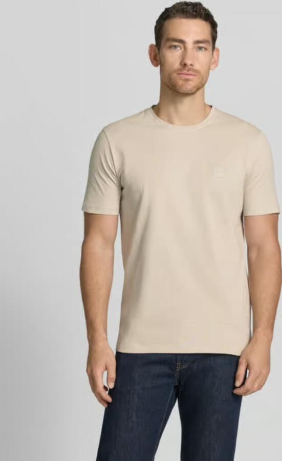 Boss Orange Regular fit T-shirt van puur katoen model 'TALES' - Foto 11