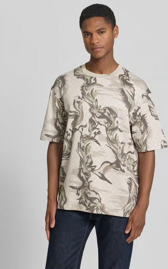 Boss Orange regular fit T-shirt van puur katoen model 'TE-BARB' - Foto 4