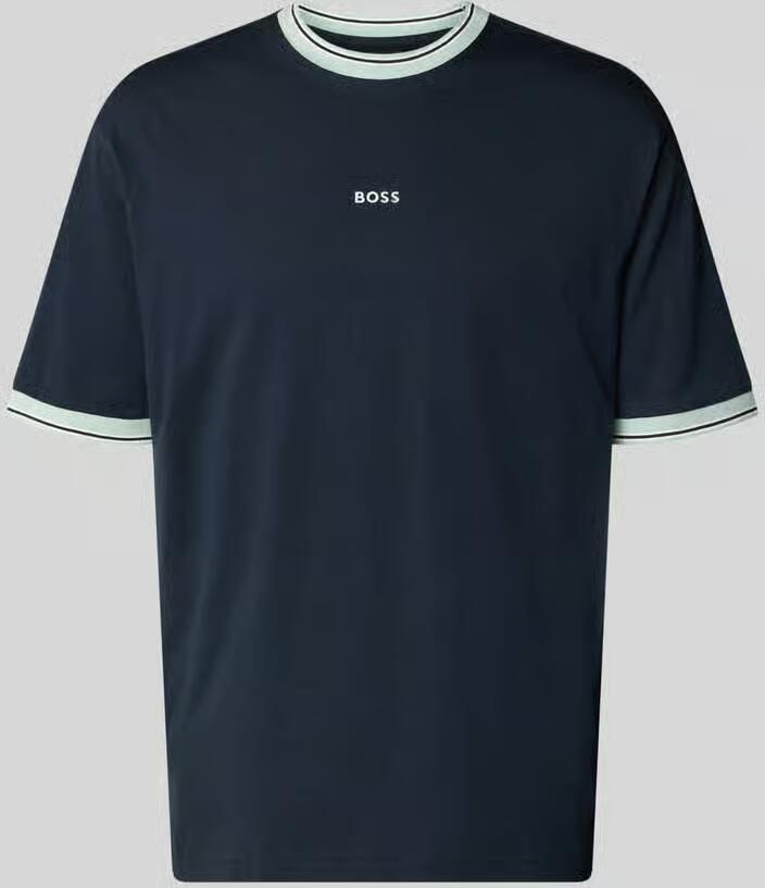 Boss Orange regular fit T-shirt van puur katoen model 'TE_BLOCKS' - Foto 2