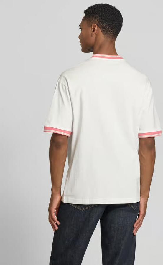Boss Orange regular fit T-shirt van puur katoen model 'TE_BLOCKS' - Foto 2