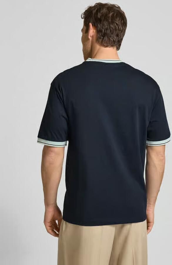 Boss Orange regular fit T-shirt van puur katoen model 'TE_BLOCKS' - Foto 4