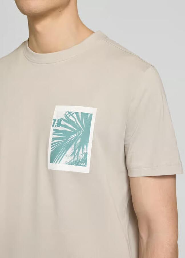 Boss Orange regular fit T-shirt van puur katoen model 'TE_BOARD'