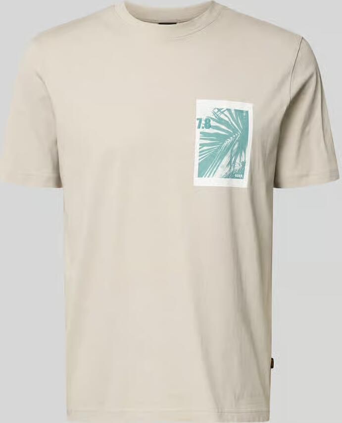 Boss Orange regular fit T-shirt van puur katoen model 'TE_BOARD' - Foto 2