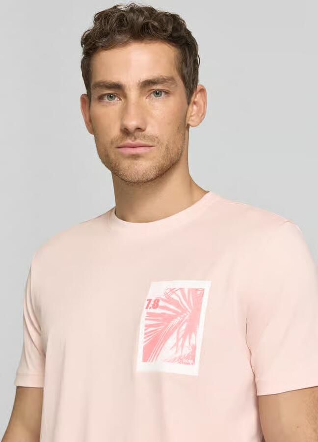 Boss Orange regular fit T-shirt van puur katoen model 'TE_BOARD'