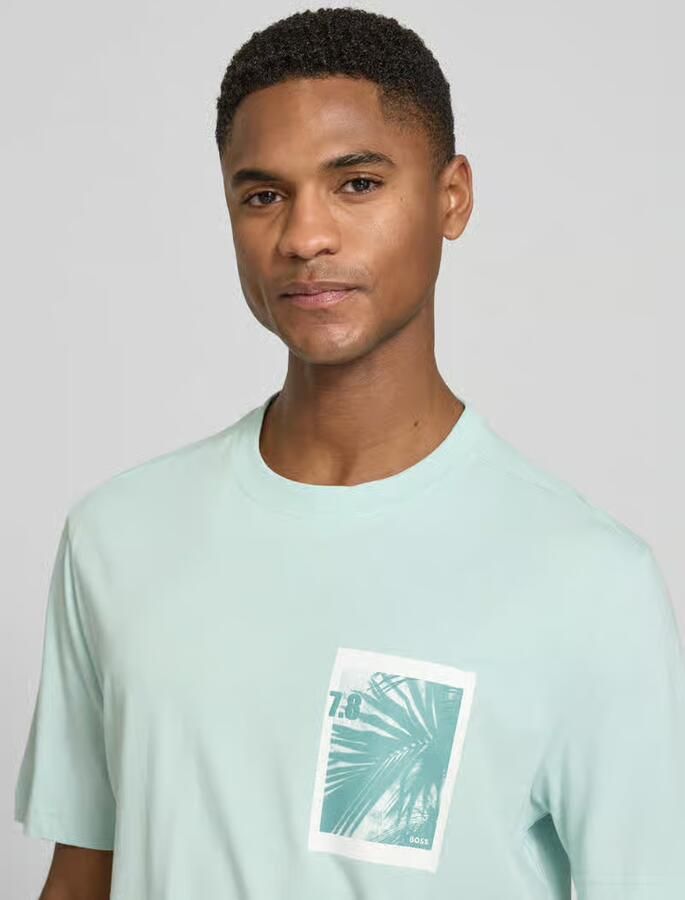 Boss Orange regular fit T-shirt van puur katoen model 'TE_BOARD'