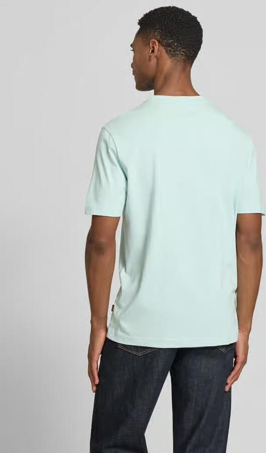 Boss Orange regular fit T-shirt van puur katoen model 'TE_BOARD' - Foto 7