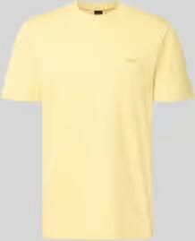 Boss Orange Regular fit t-shirt van puur katoen model 'Te_interlock'