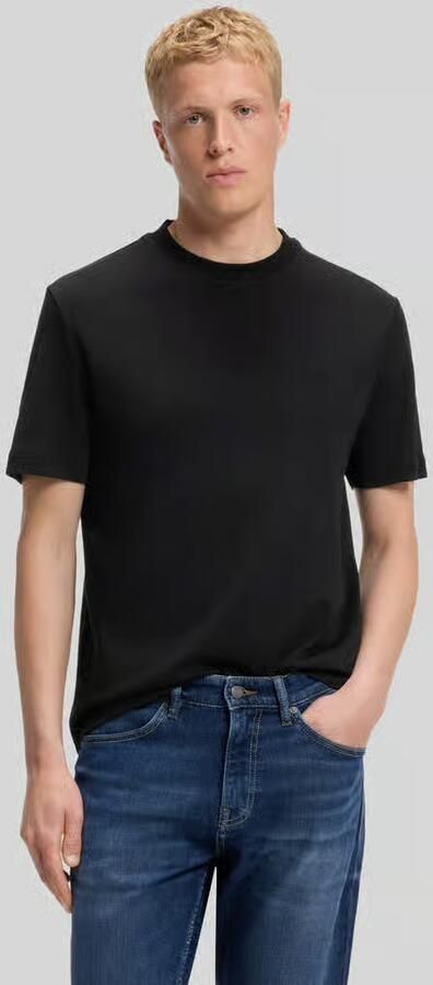 Boss Orange Regular fit t-shirt van puur katoen model 'Te_interlock' - Foto 5
