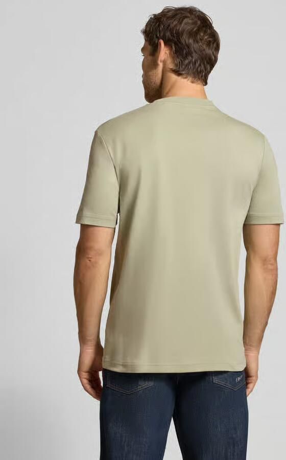 Boss Orange Regular fit t-shirt van puur katoen model 'Te_interlock' - Foto 3