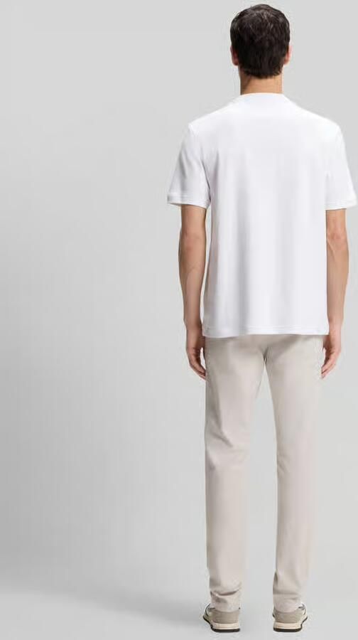 Boss Orange regular fit T-shirt van zuiver katoen model 'TE_INTERLOCK' - Foto 3