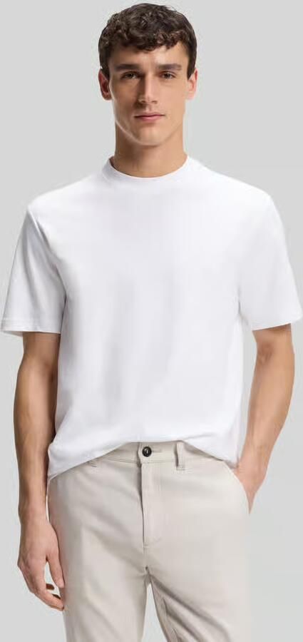 Boss Orange regular fit T-shirt van zuiver katoen model 'TE_INTERLOCK' - Foto 4