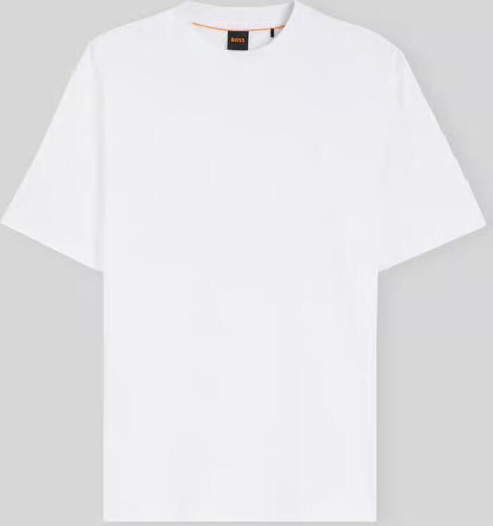 Boss Orange regular fit T-shirt van zuiver katoen model 'TE_INTERLOCK' - Foto 2