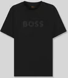 Boss Orange regular fit T-shirt van puur katoen model 'TE_LOGO' - Foto 2
