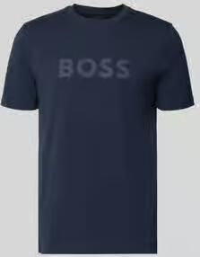 Boss Orange Regular fit t-shirt van puur katoen model 'Te_Logo' - Foto 2