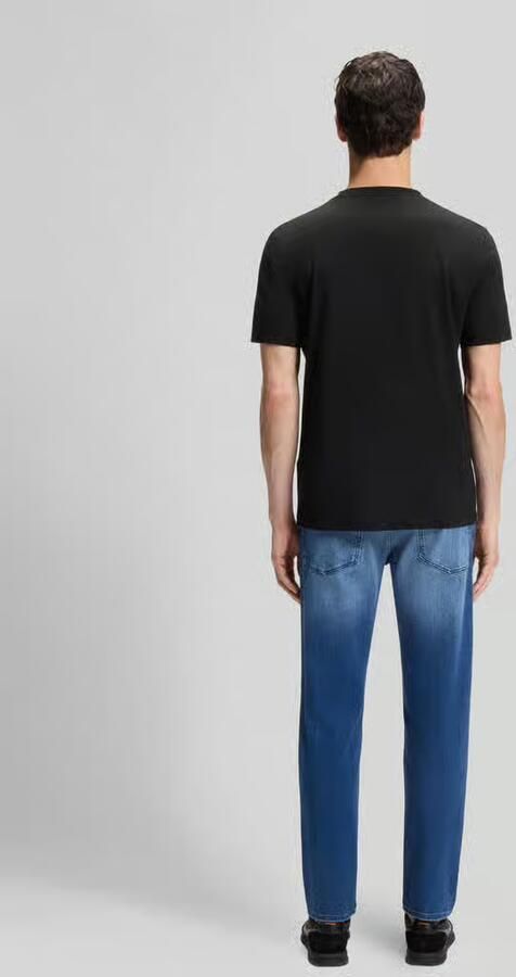 Boss Orange regular fit T-shirt van puur katoen model 'TE_LOGO' - Foto 3
