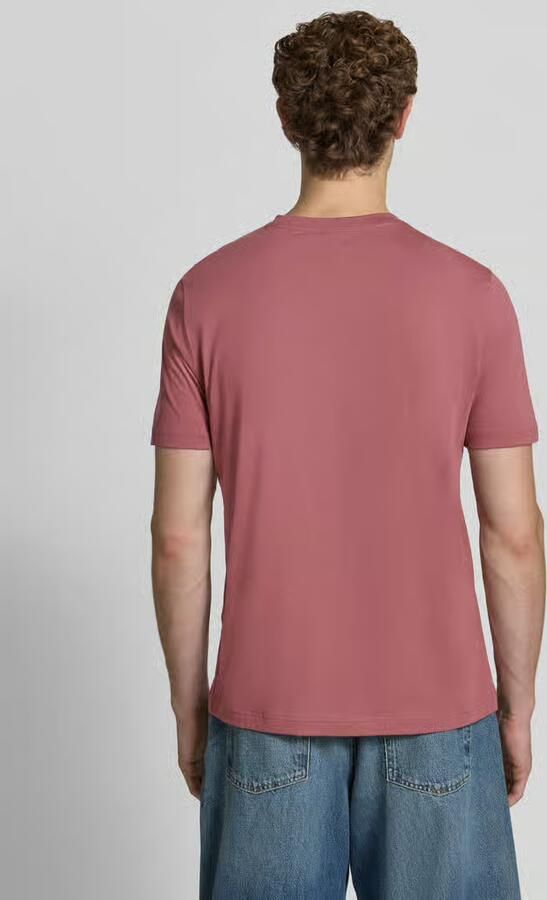 Boss Orange Regular fit t-shirt van puur katoen model 'Te_Logo' - Foto 2