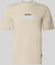 Boss Orange regular fit T-shirt van puur katoen model 'Te_LOGOTAPE'