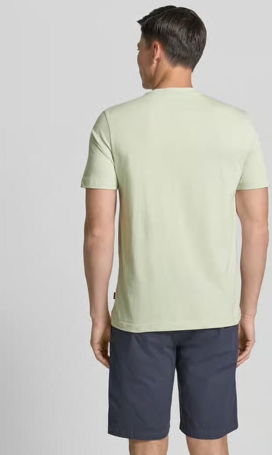 Boss Orange regular fit T-shirt van puur katoen model 'Te_LOGOTAPE' - Foto 2