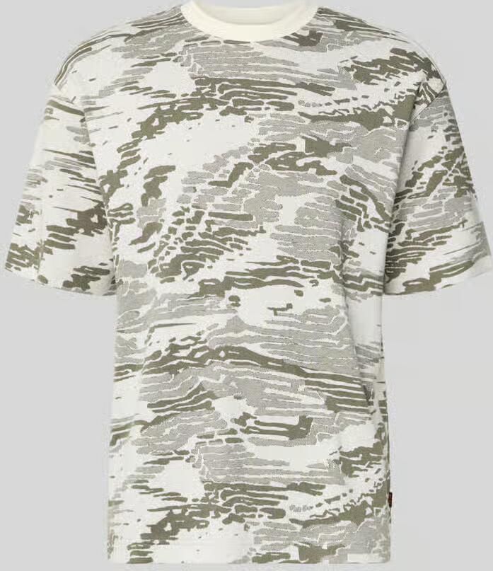 Boss Orange Regular fit T-shirt van puur katoen model 'TE_WILDNATURE'