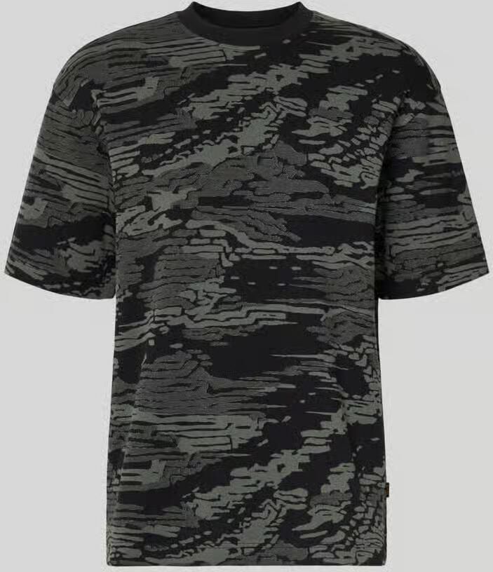Boss Orange Regular fit T-shirt van puur katoen model 'TE_WILDNATURE'