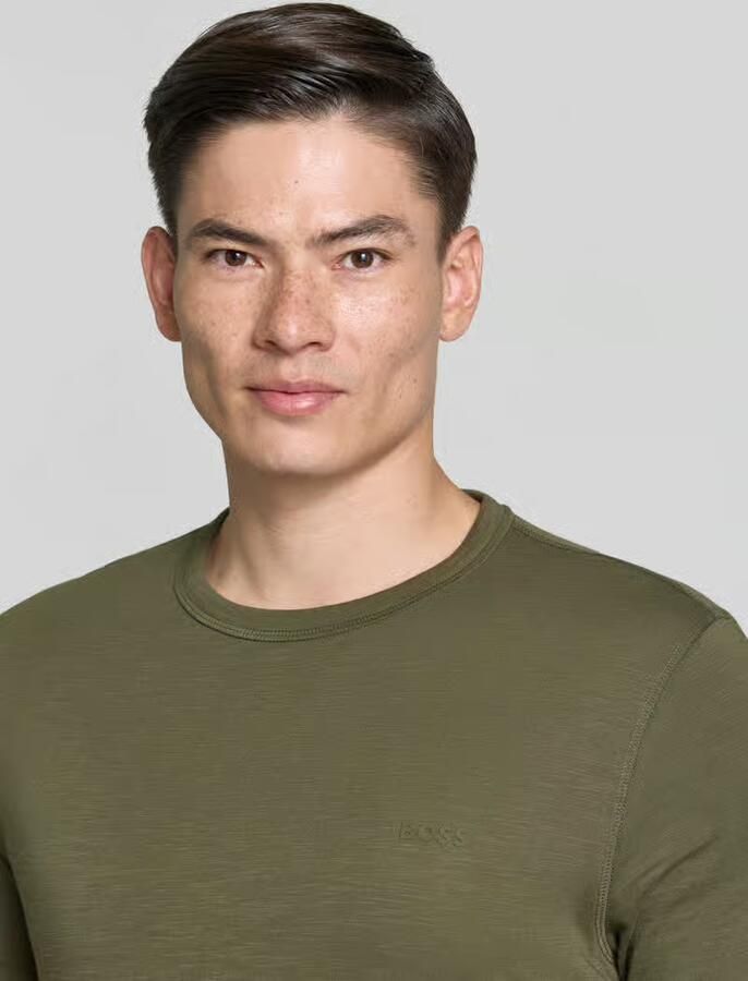 Boss Orange regular fit T-shirt van puur katoen model 'TEGOOD'