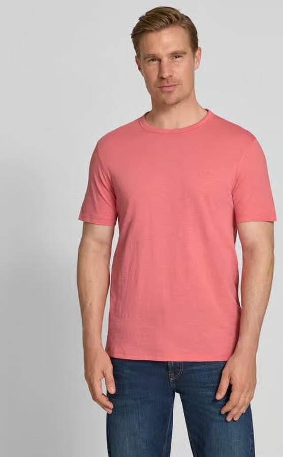 Boss Orange regular fit T-shirt van puur katoen model 'TEGOOD' - Foto 4