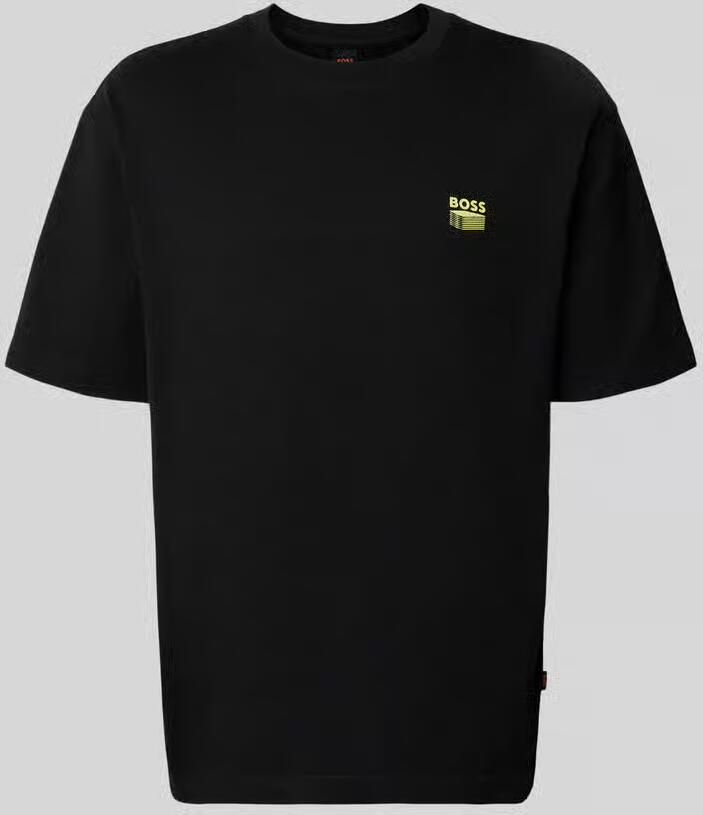 Boss Orange Regular fit T-shirt van zuiver katoen Model 'TE-BRUTALISM' - Foto 2