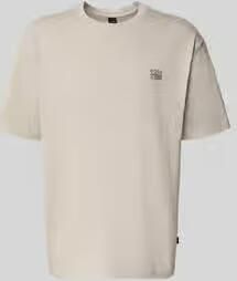 Boss Orange Regular fit T-shirt van zuiver katoen Model 'TE-BRUTALISM' - Foto 5