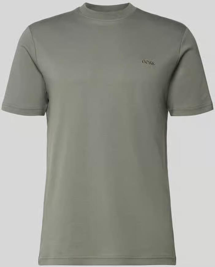 Boss Orange regular fit T-shirt van zuiver katoen model 'TE_INTERLOCK' - Foto 2