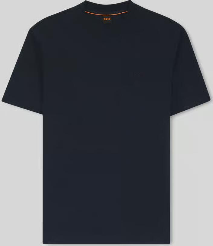Boss Orange regular fit T-shirt van zuiver katoen model 'TE_INTERLOCK' - Foto 2