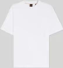 Boss Orange regular fit T-shirt van zuiver katoen model 'TE_INTERLOCK'